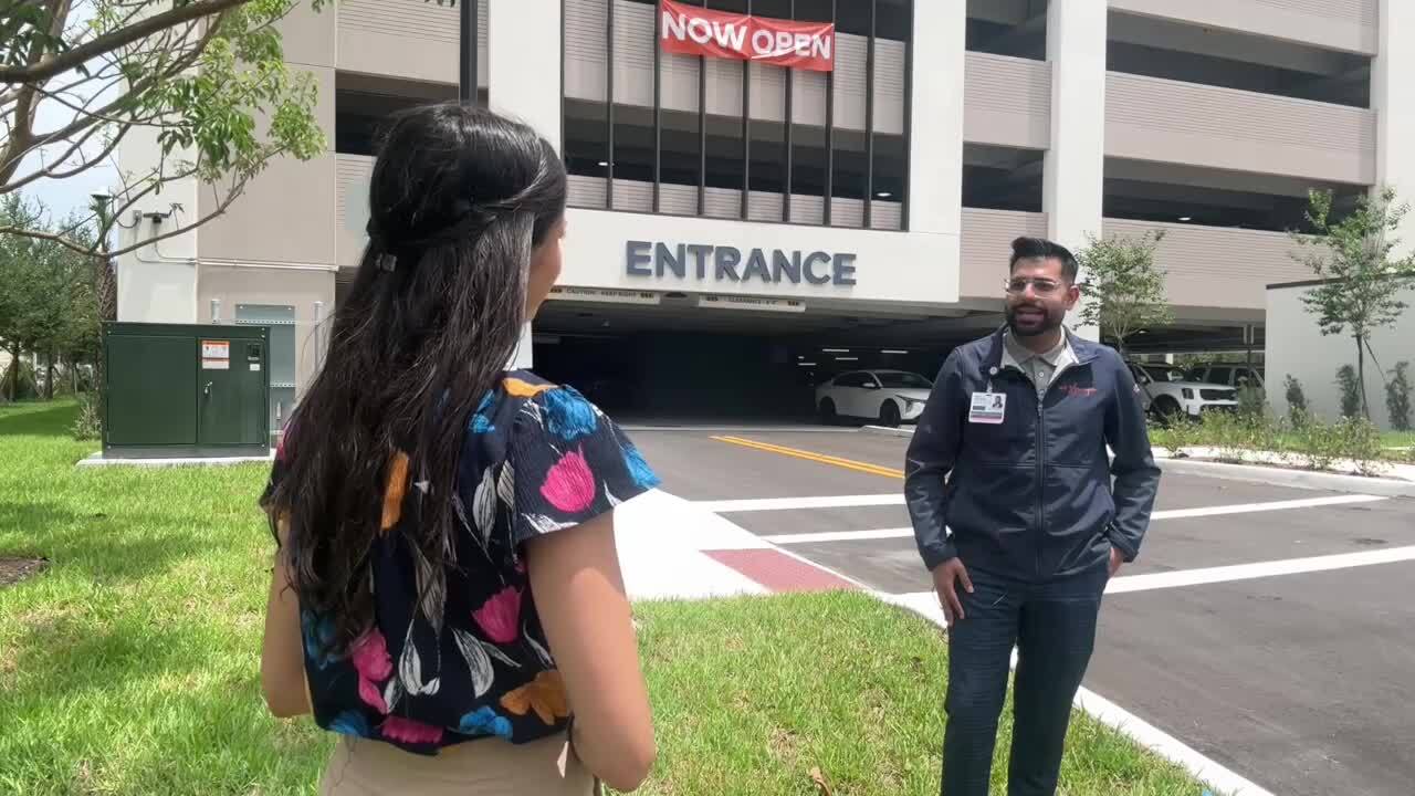 HCA Parking garage