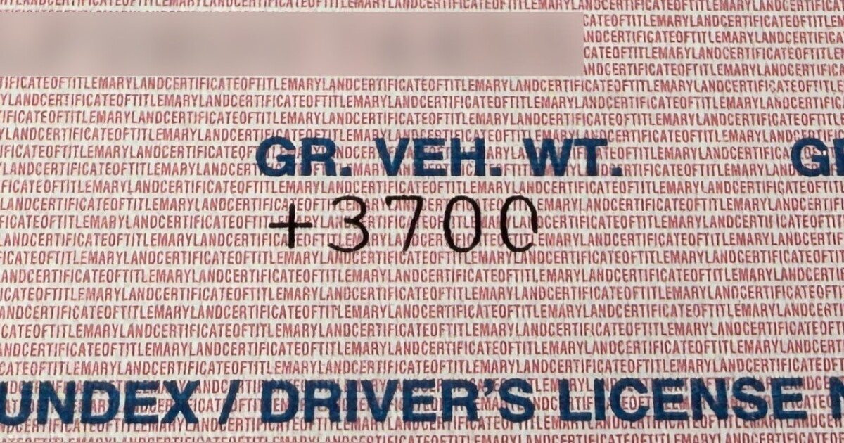 More Maryland drivers could be owed refunds as MVA reviews vehicle weights