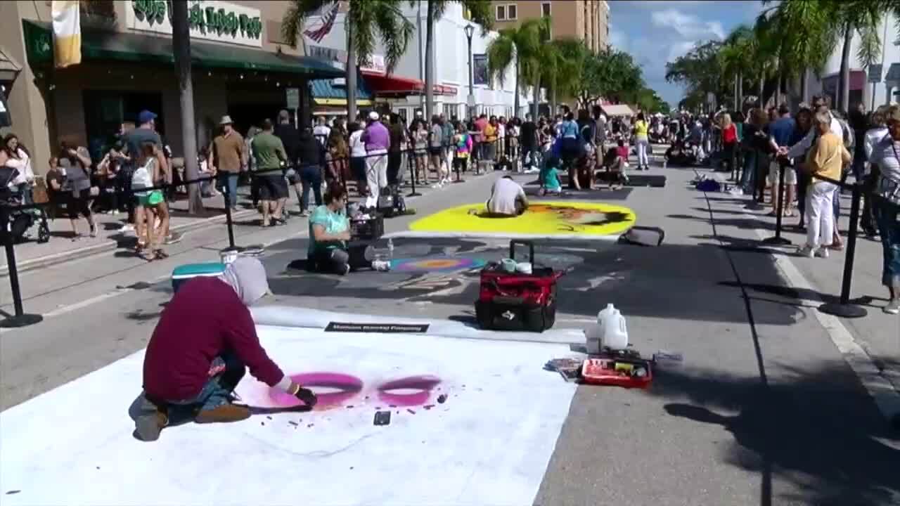 2022 Lake Worth Beach Street Painting Festival