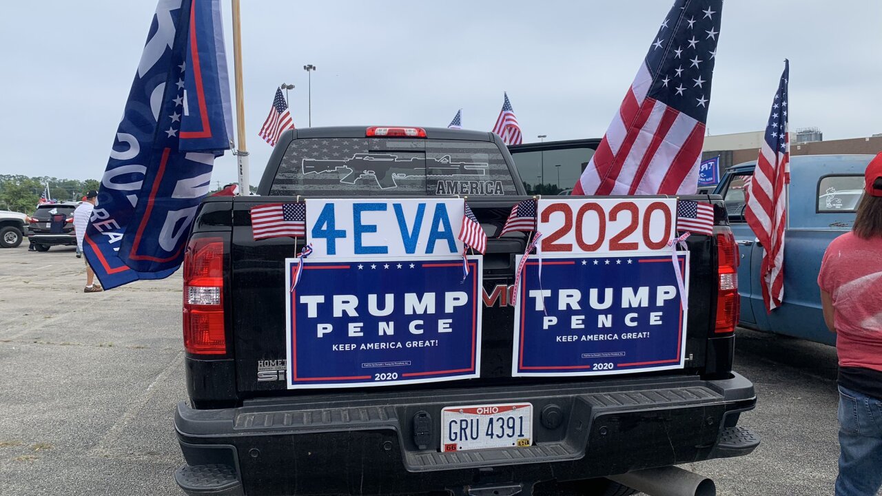 Caravans Loop I 275 In Pro Trump Parade Saturday Morning