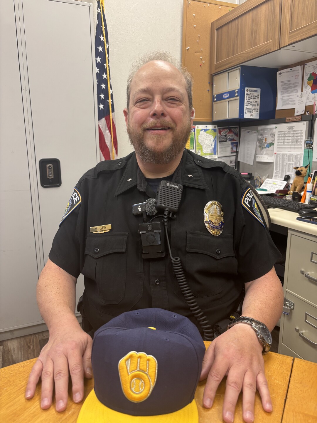 Shawn McGee is the Town of Hartford Police Department Chief