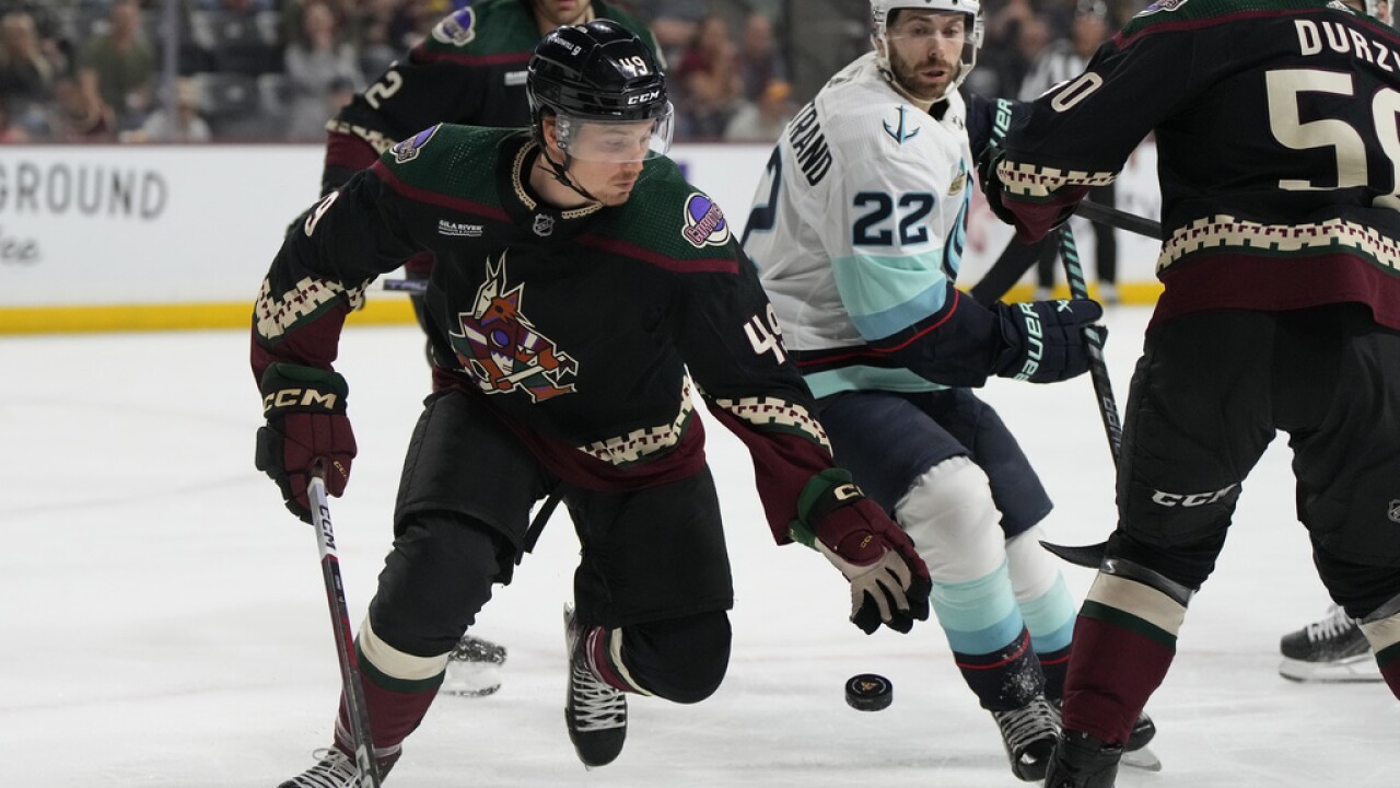 Kraken Coyotes Hockey