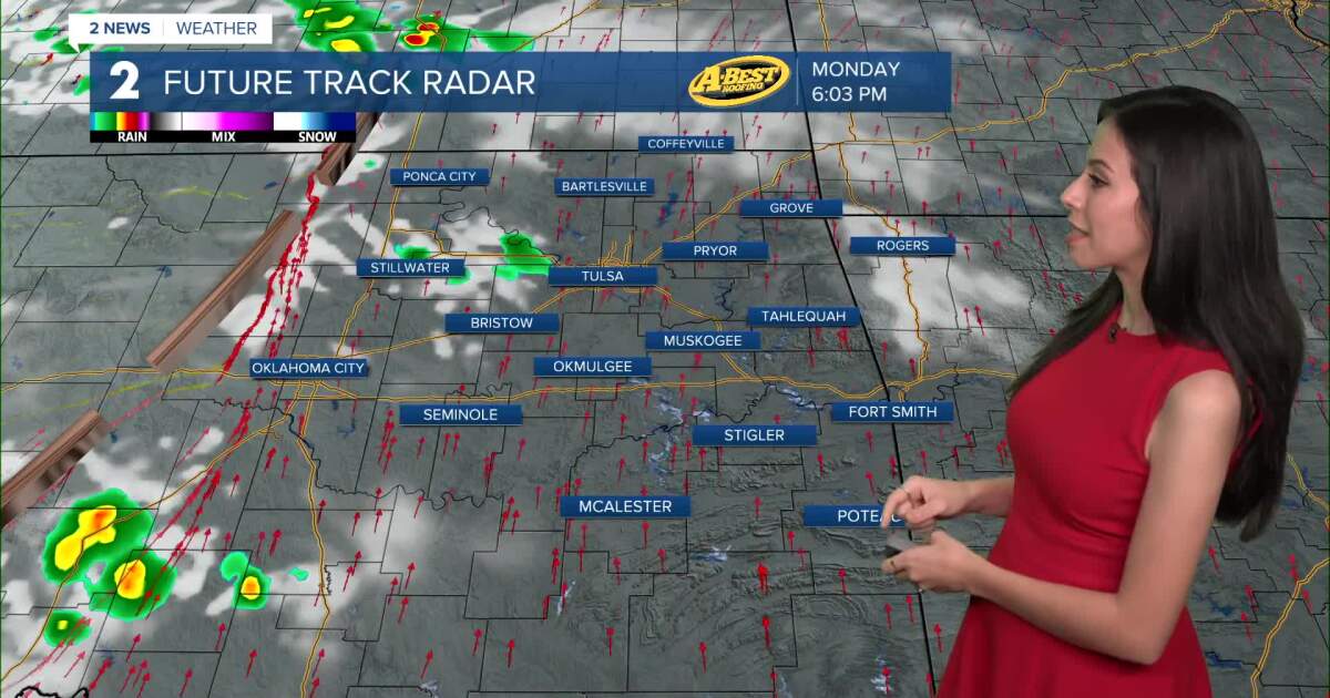 Few Showers And Storms To Start The Week