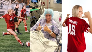 After four ACL tears, former Kiel soccer star Taylor Schad eyes comeback with Wisconsin Badgers