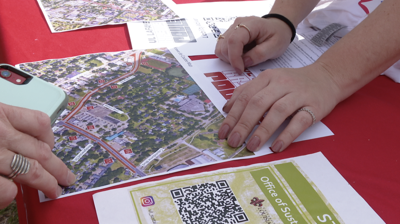 2024 Krewe de Coulee Cleanup Map