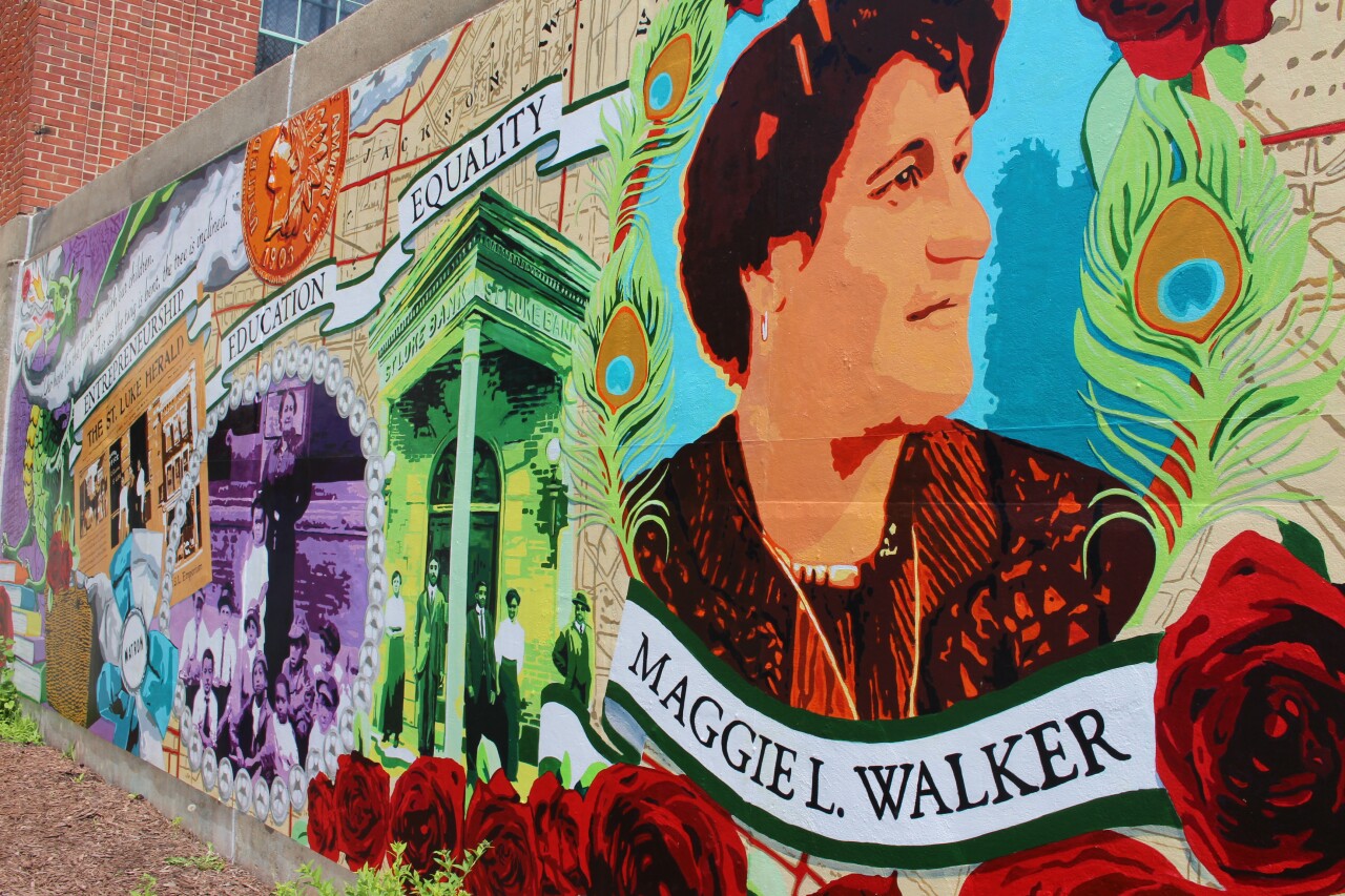 Photos: Collaborative Maggie Walker mural brings ‘pride’ for community