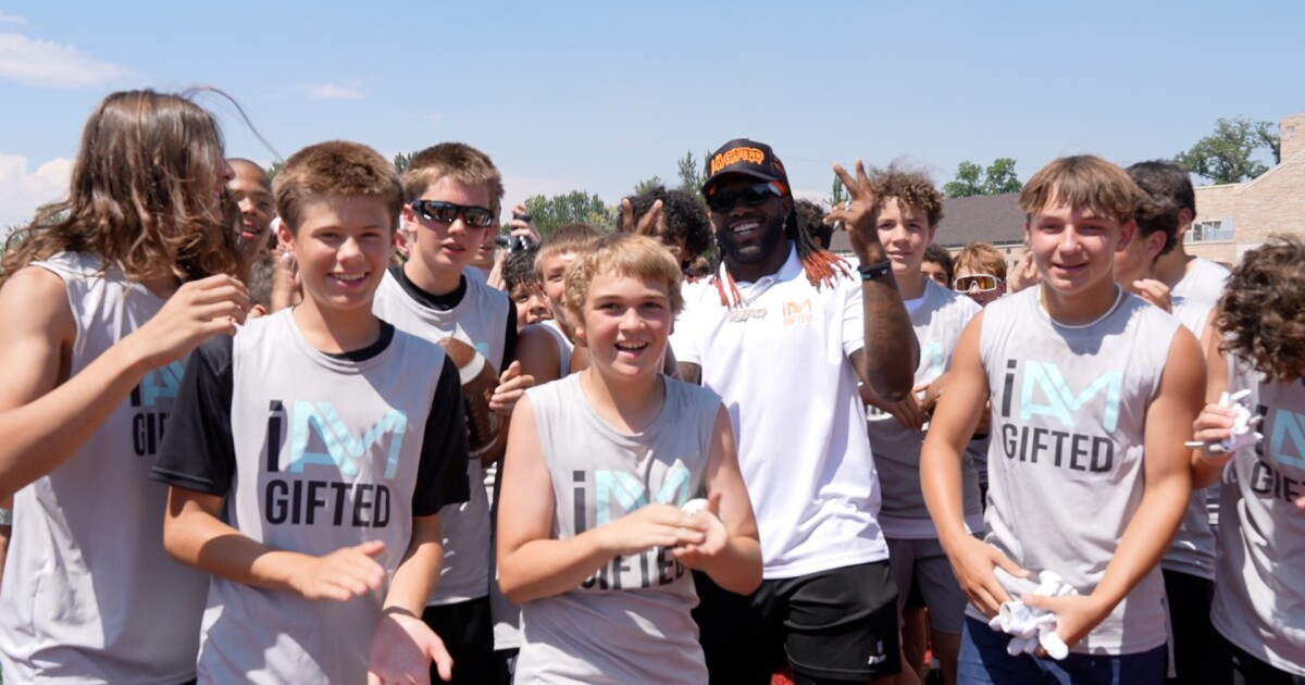 North End Former Boise State star Alexander Mattison hosts youth football camp Allie Triepke