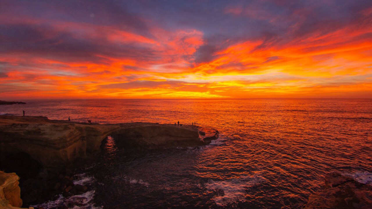 Red Sky at Night Spot