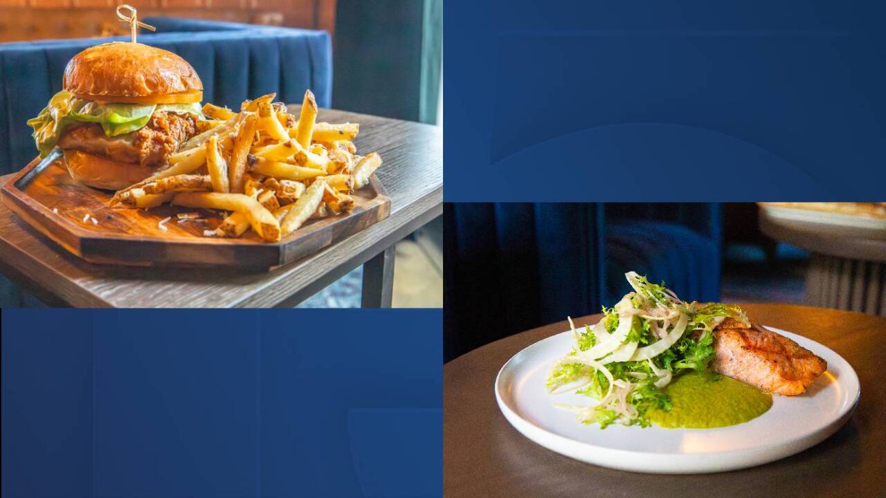 Copper & Sage menu items.