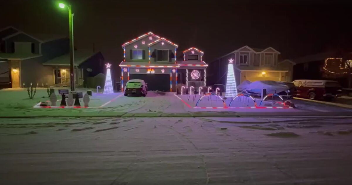 Christmas light show on Old Spec Road in Falcon aims to bring families ...