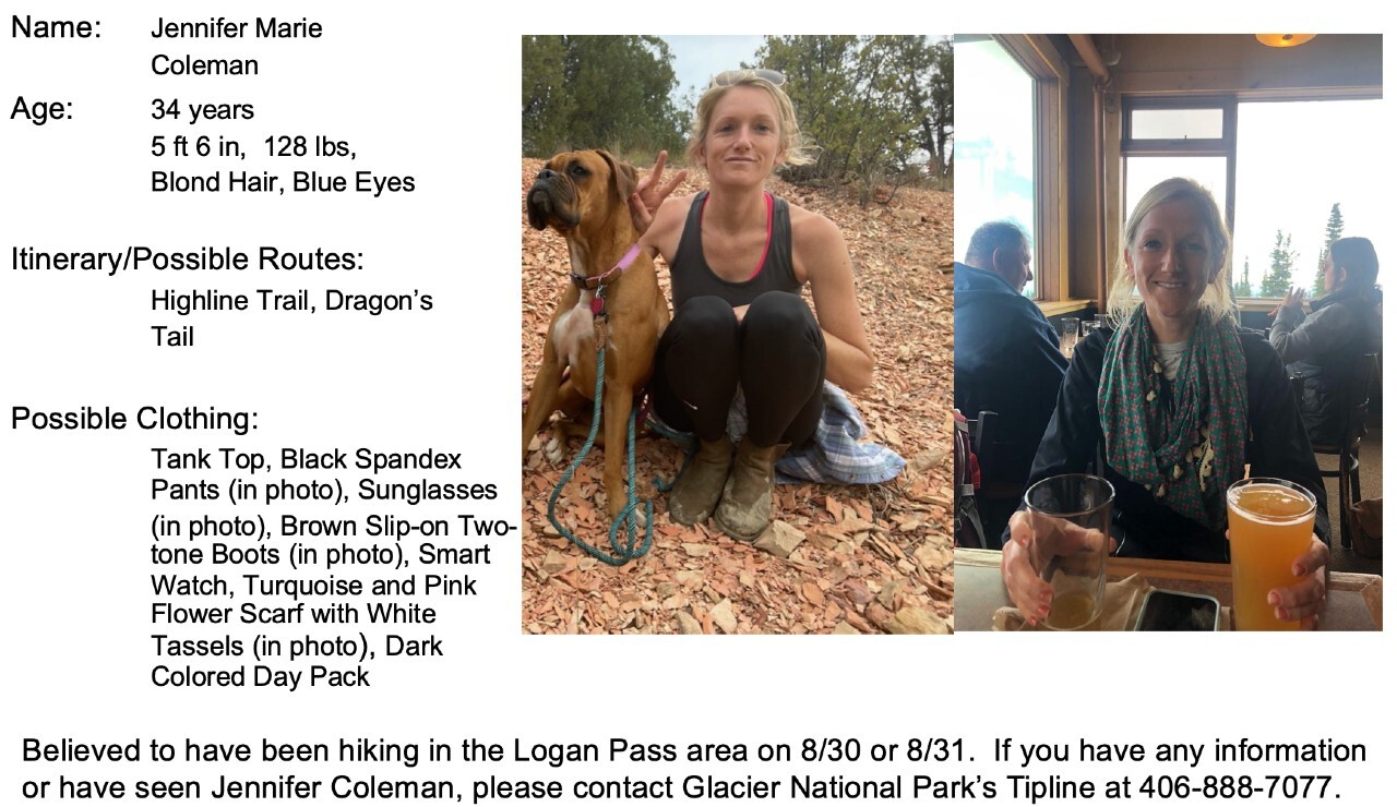 coleman missing gnp poster