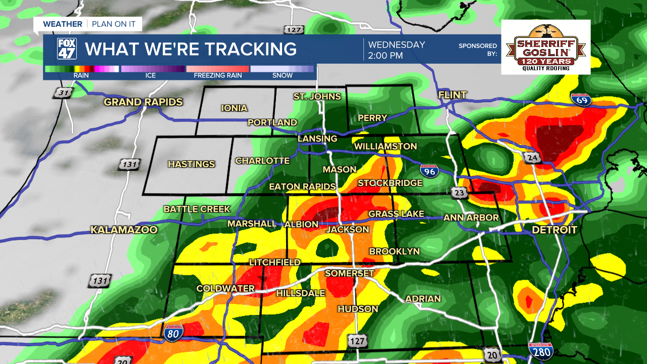 More showers and storms with severe potential expected to return to our neighborhoods early this afternoon