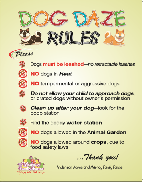 Dog Daze rules