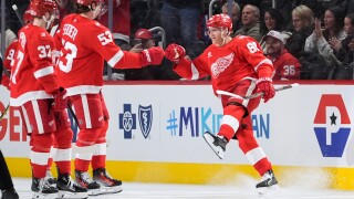 Flames Red Wings Hockey