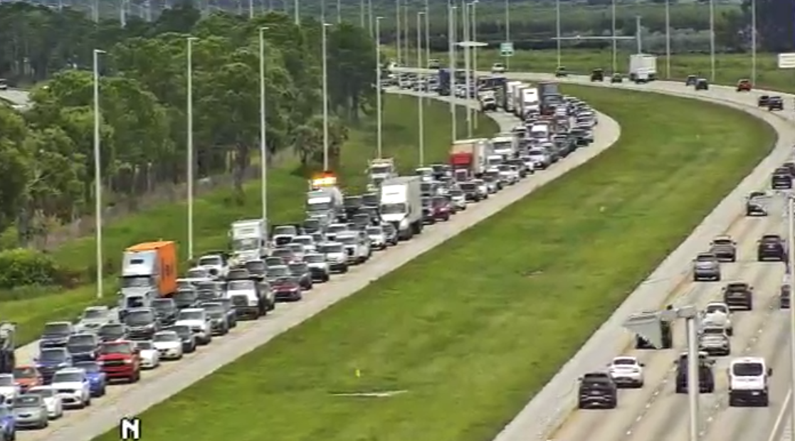 Traffic I-95 Sept. 21, 2026