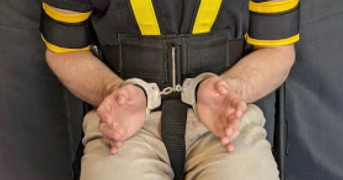 ICE's use of full-body restraints during deportations raises concerns