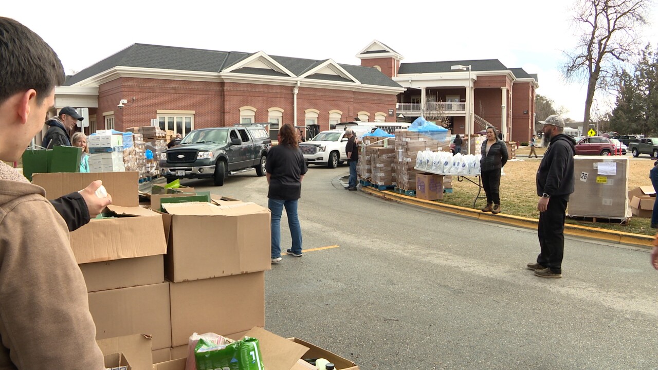 Independence Fund Food Box delivery to Veterans