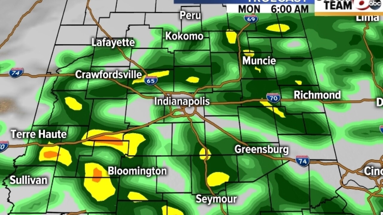 TIMELINE: When you can expect to see rain