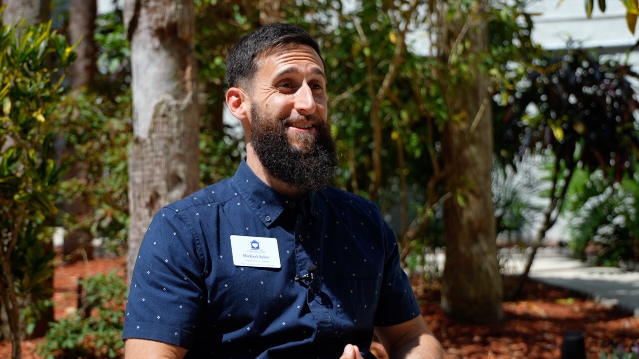 Justin's Place Addiction Recovery Program Director, Michael Aylen.