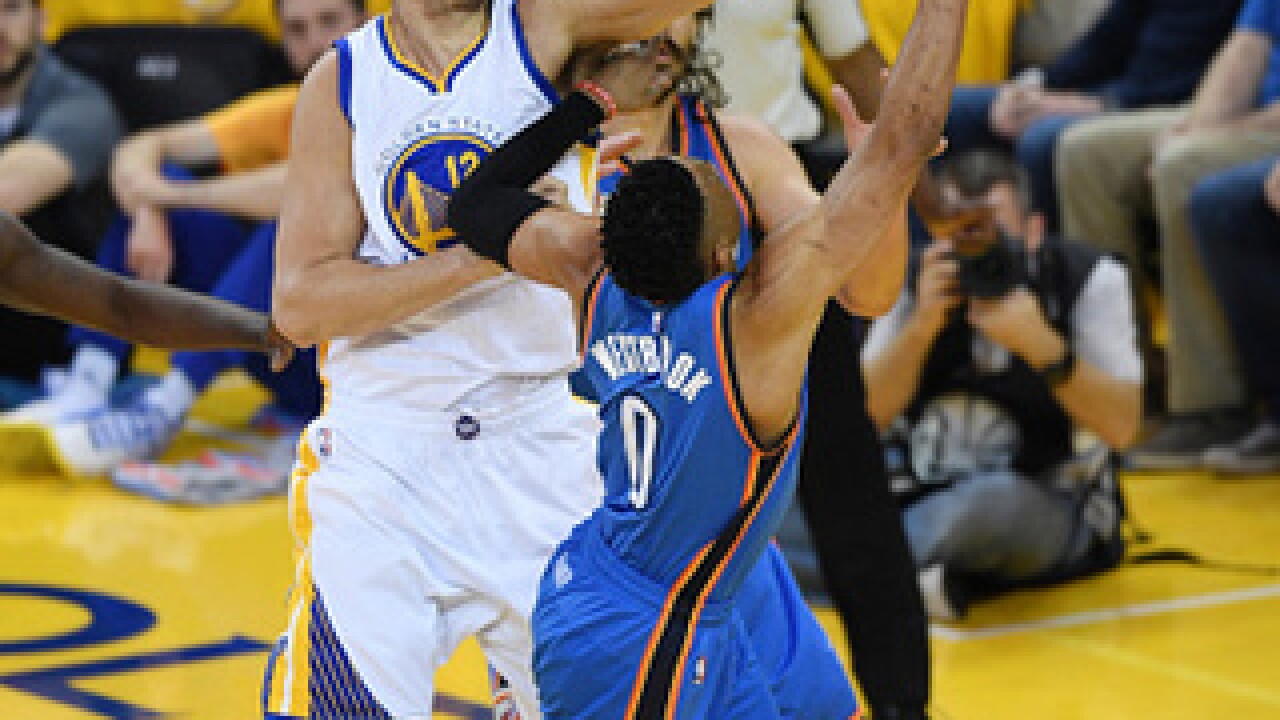 Thunder takes Warriors in Western Conf. Finals