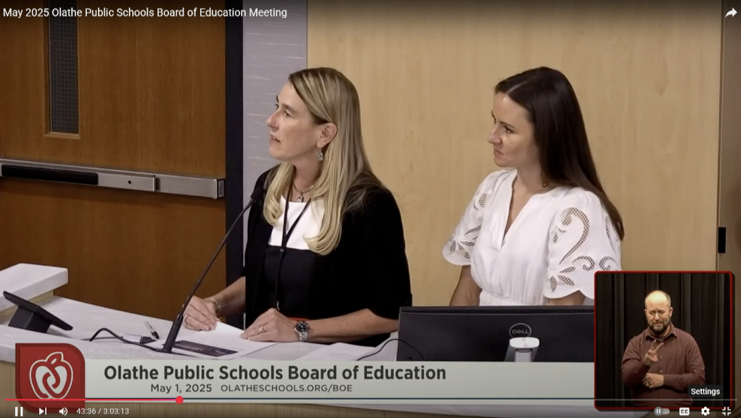 Dr. Jill Smith, Assistant Superintendent of Olathe Elementary Schools