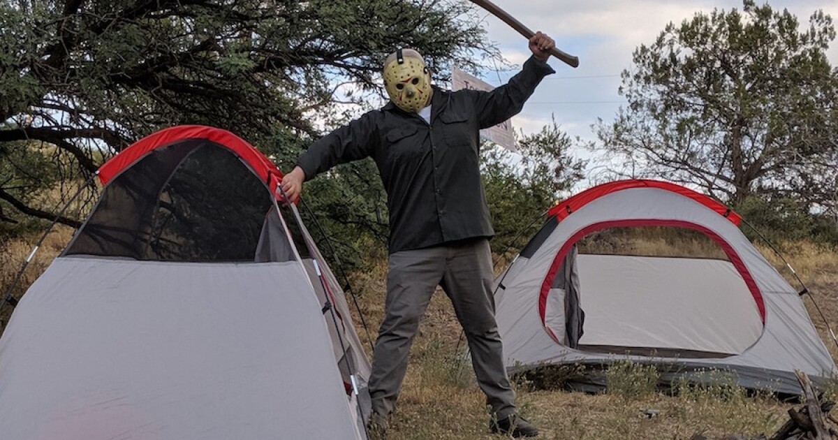 A Horror Themed Outdoor Escape Room In Arizona Pits Players Against Jason From Friday The 13th