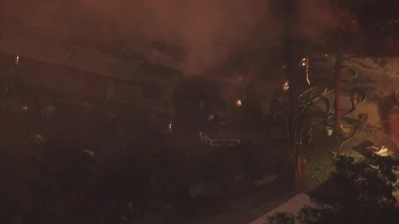 The aftermath of a mobile home fire in the 1500 block of 60th Terrace South in Palm Beach County on Jan. 16, 2024.jpg
