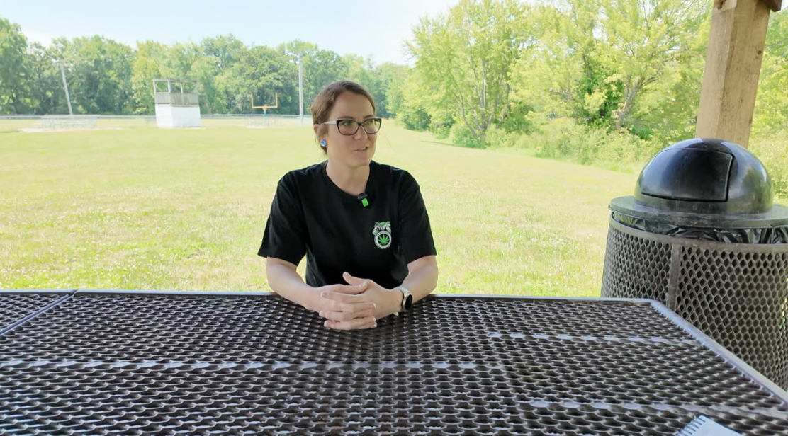Hannah Frazier, employee at Local Cannabis Co. and Teamsters Local 41 member
