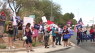 President Trump supporters protest outside Biden campaign stop