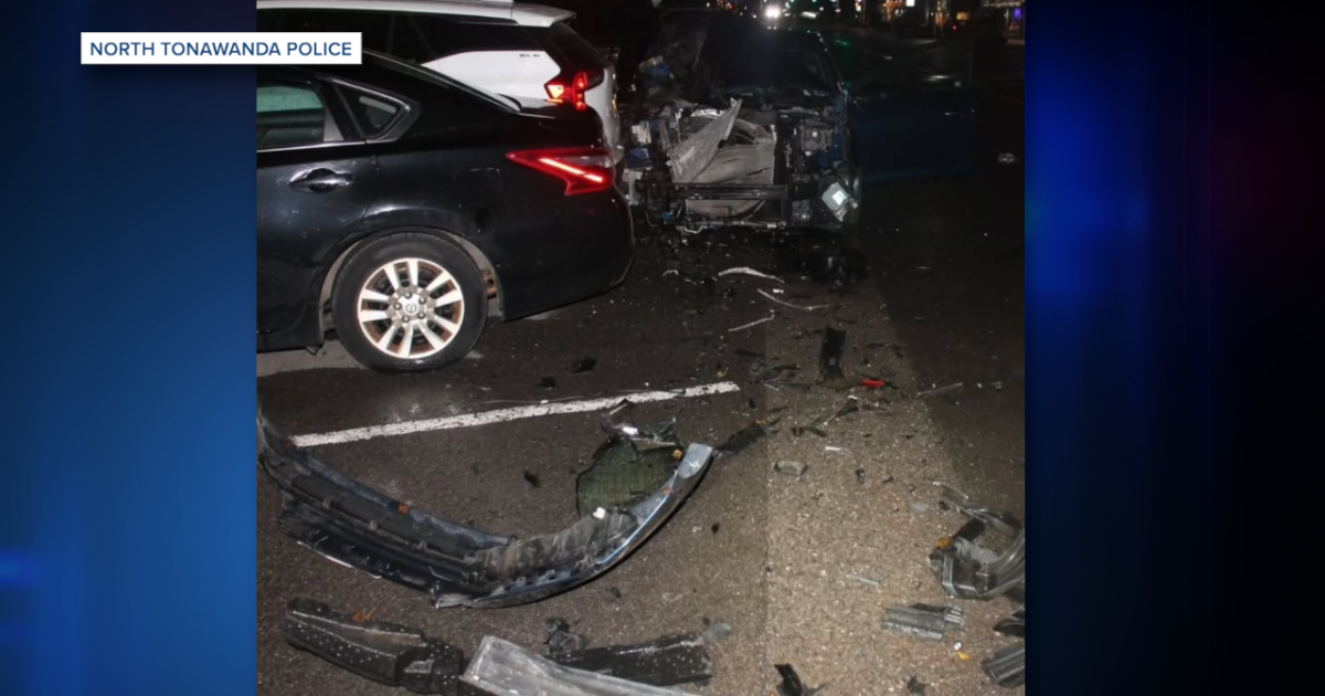 Two teens accused of crashing stolen car into six other parked vehicles