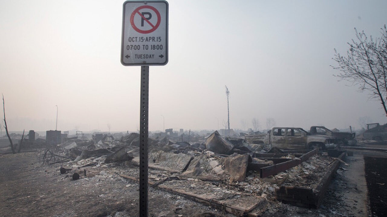 Gallery: Massive wildfire devastation in Canada