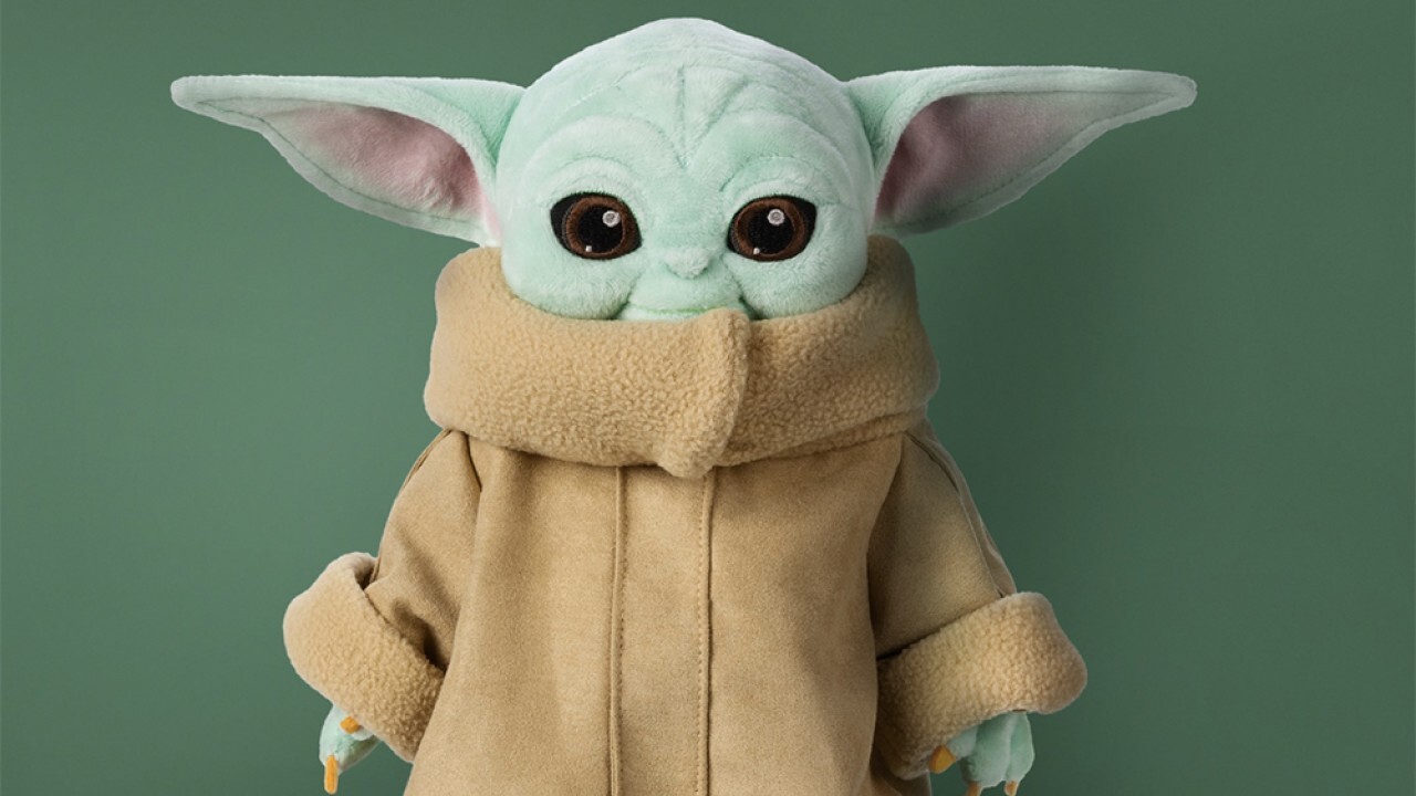 10 inch Plush Stuffed Toy Baby Yoda The Child Baby Plush Toys Gifts Kids Toys Gifts Baby Yoda Plush Toy Cute Yoda Plush Toy Childrens Pillow