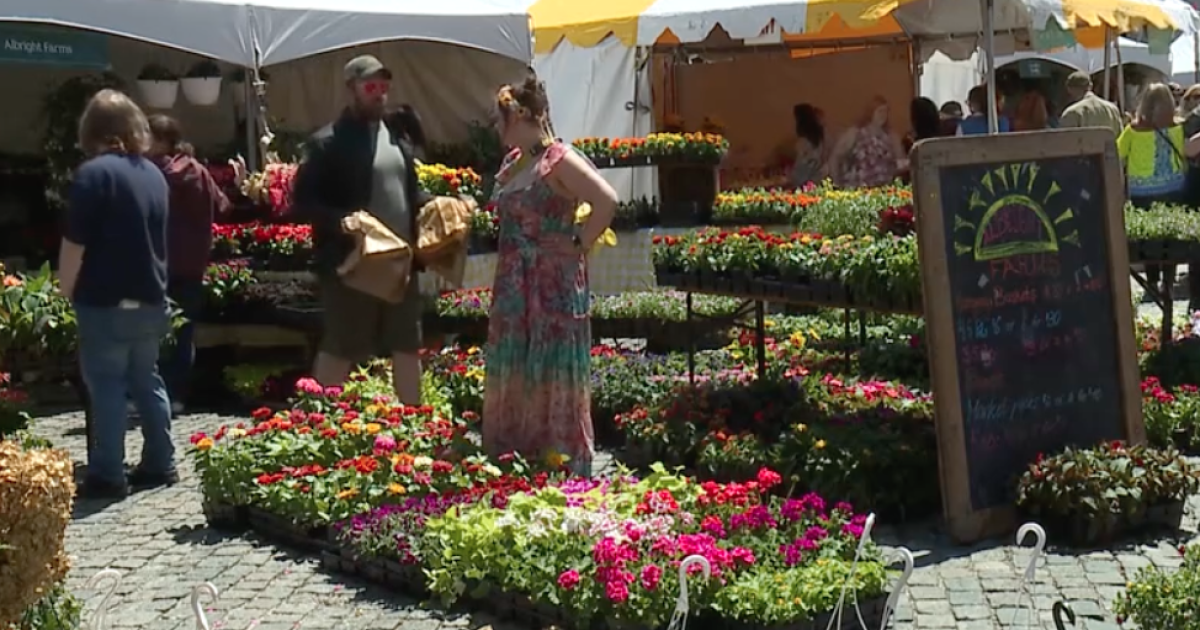 Baltimore's historic Flower Mart returns to Mount Vernon this weekend