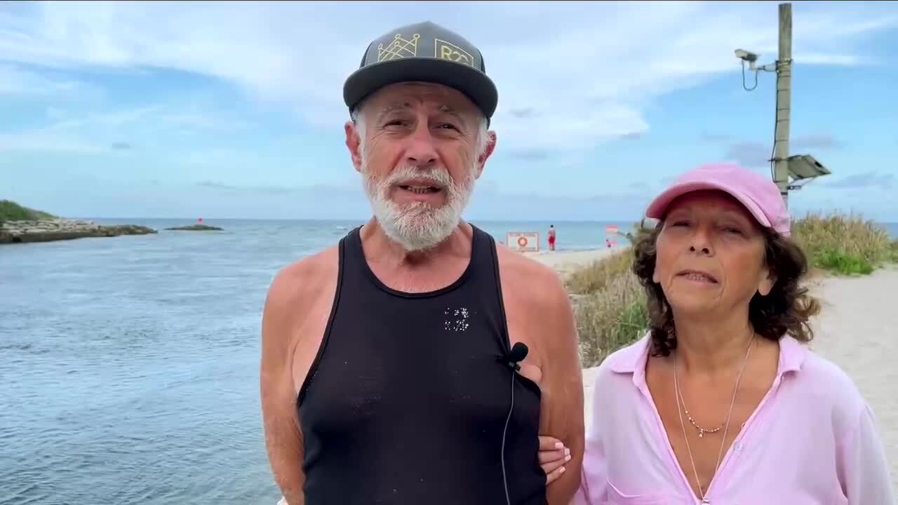 Henry and Elka were distressed about trash thrown from a boat into the ocean. May 1, 2024