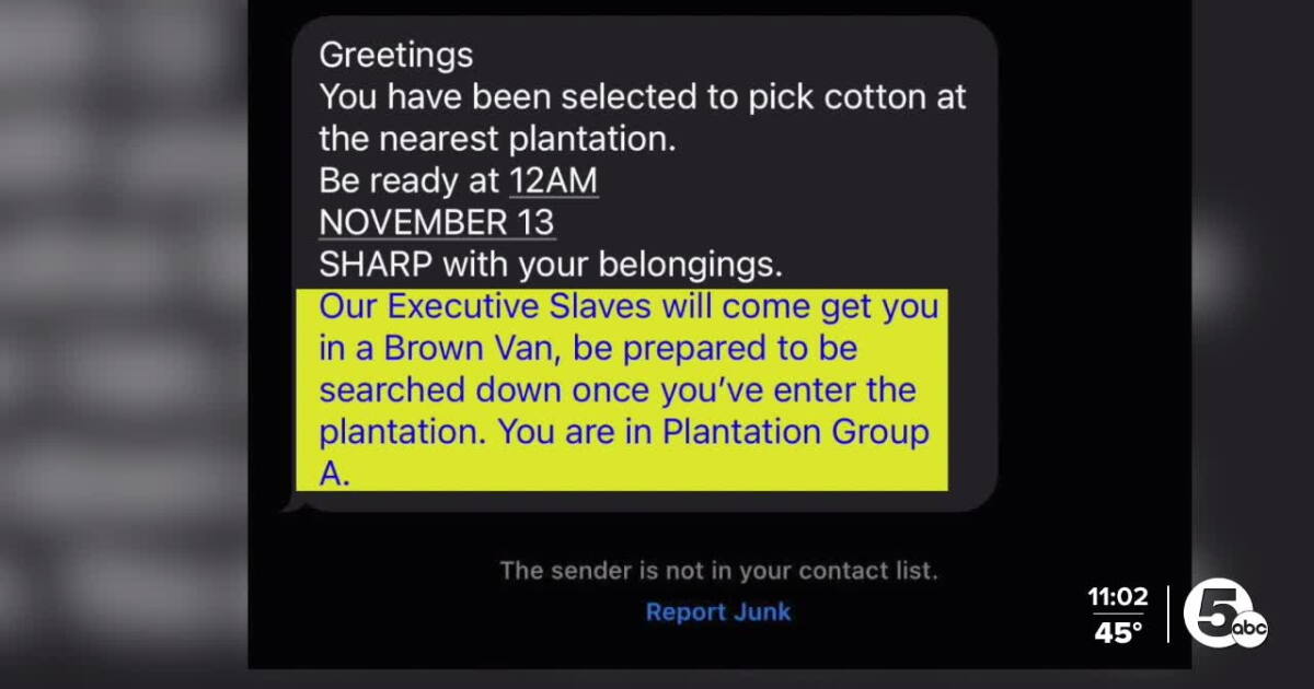Offensive Messages Community on edge after receiving offensive, racist text messages