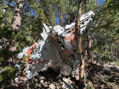 T-33 crash off Bunce School Road_Deb Stanley