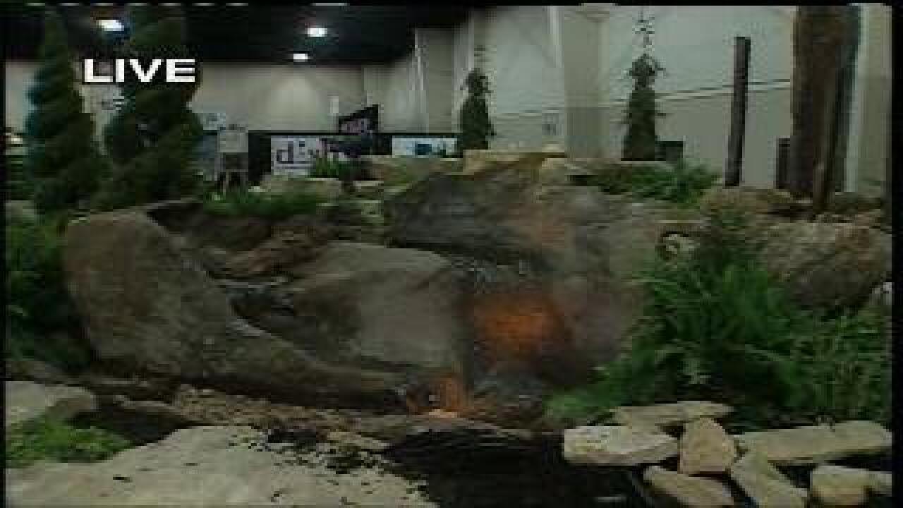 Custom landscapes on display at home and garden show
