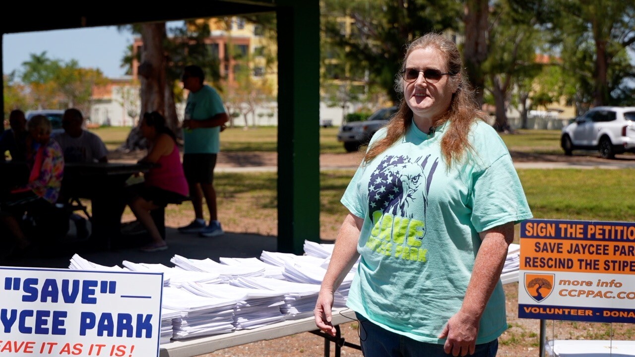 Claire Dooley of the Cape Coral Preservation Pac.