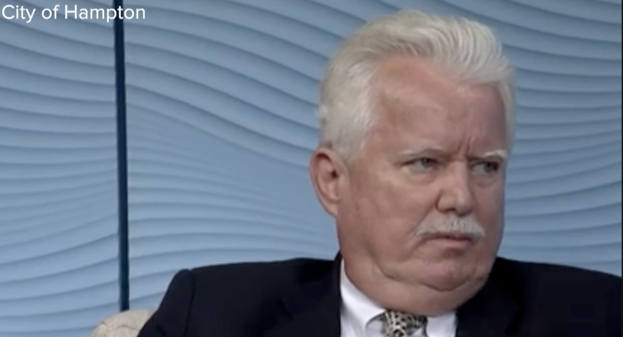 Hampton city councilman Chris Bowman