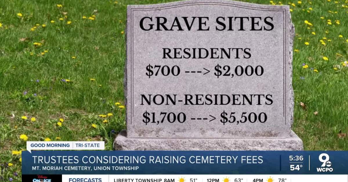 Township's cemetery may increase rates to cover $600k budget gap