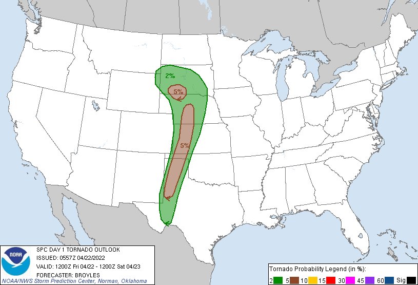 Tornado Risk Today