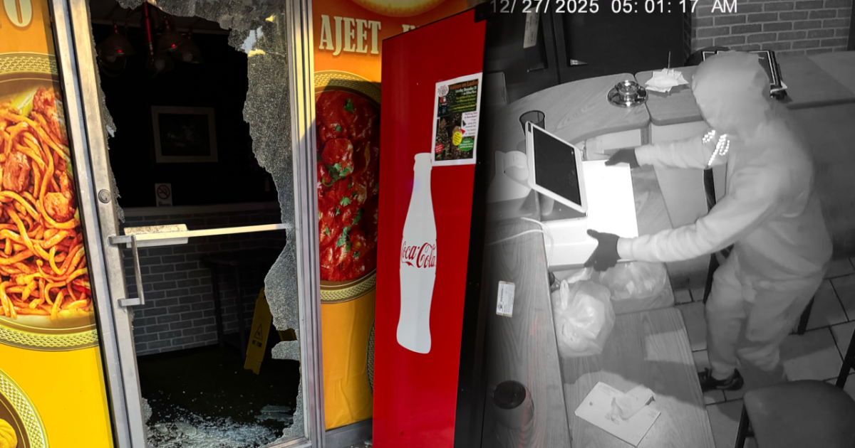 Surveillance video: Thief targets several Clifton small businesses over weekend