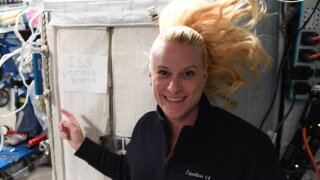 Voting from space: NASA astronauts cast ballots from International Space Station