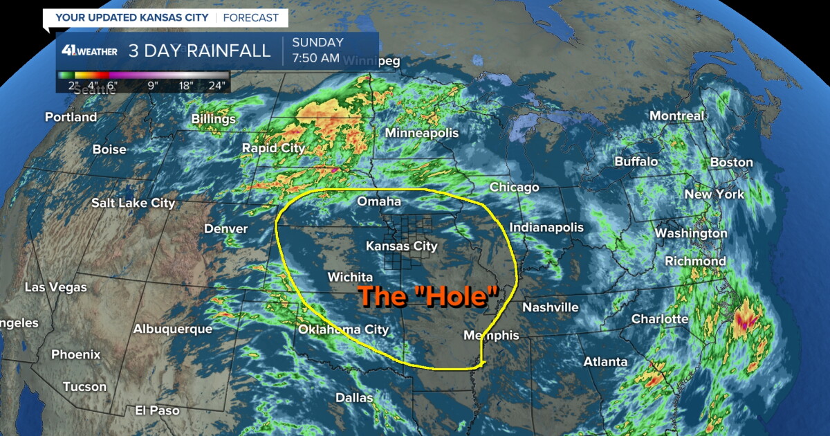 Weather Blog: The next chance of rain is...