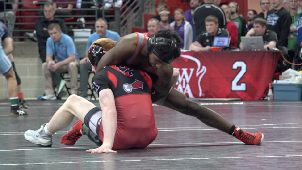Camden Rugg Local wrestlers advance to state championship matches at Kohl Center