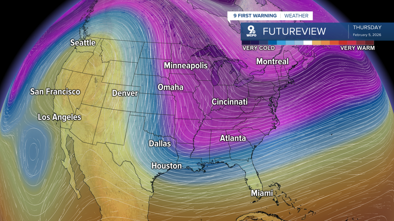 Arctic air returns next weekend