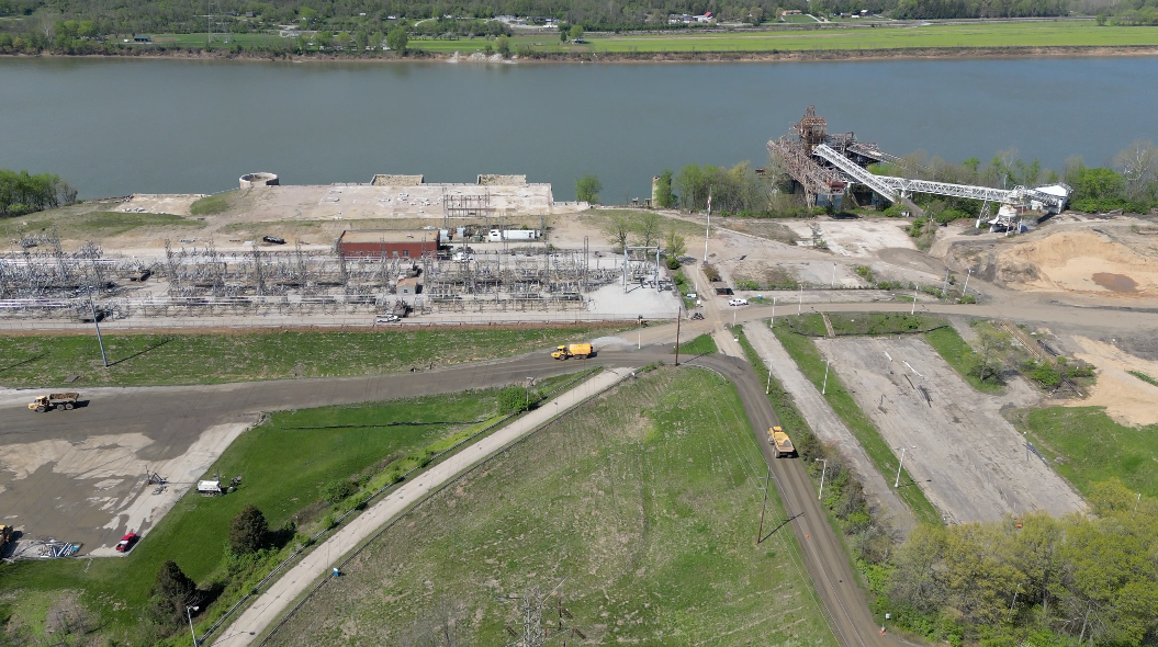 Some former Beckjord coal plant land was bought by a Georgetown man in January 2023.