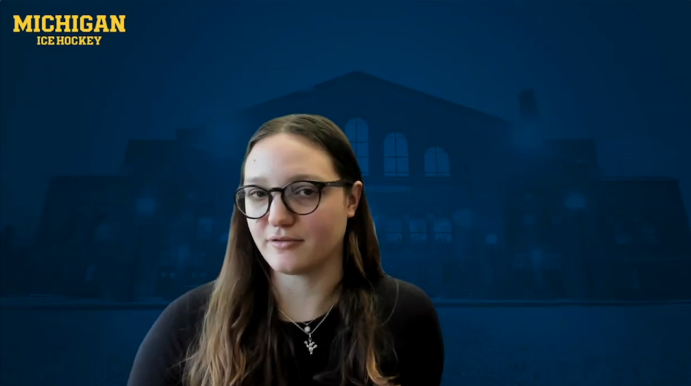 Jenna Trubiano Michigan women's hockey club