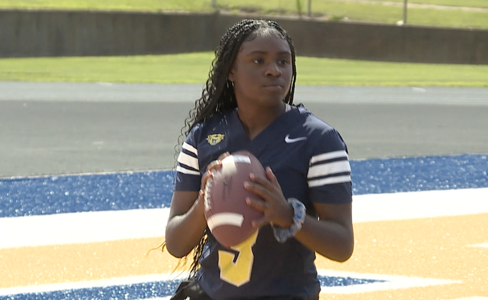 Kyliera Guest - Battle Creek Central flag football