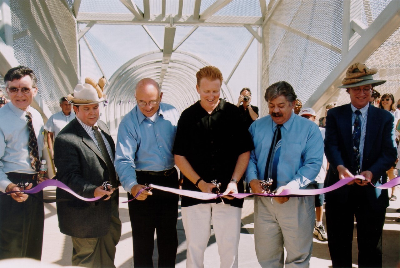 Opening of Rattlesnake Bridge